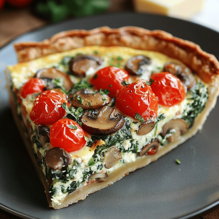 Pyszna Quiche bez Ciasta na 25 Minut