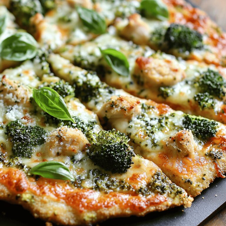 Pyszna, Idealna Pizza z Kurczaka