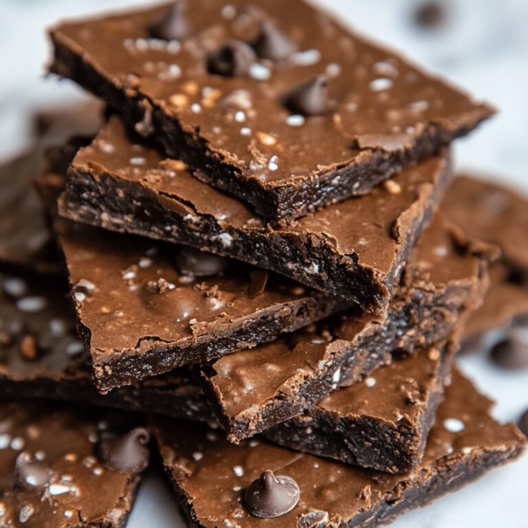 Chrupiąca Keto Brownie Bark
