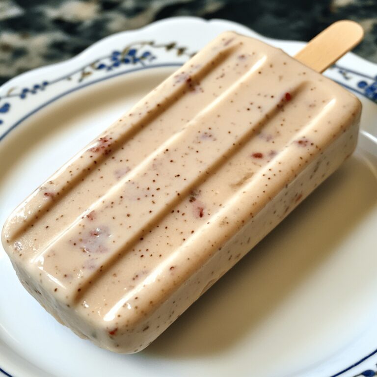 Kremowe lody truskawkowo-bananowe