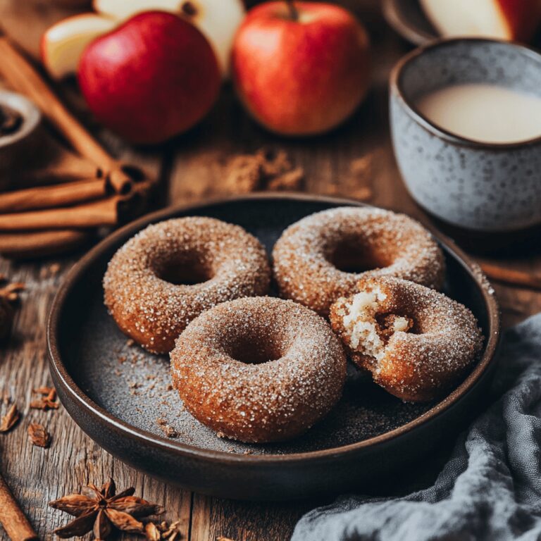 Keto Jabłkowe Donuty w Kęskach