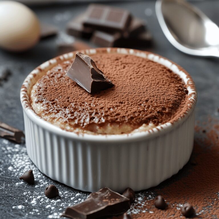 Keto Czekoladowe Soufflé 14-Minutowe