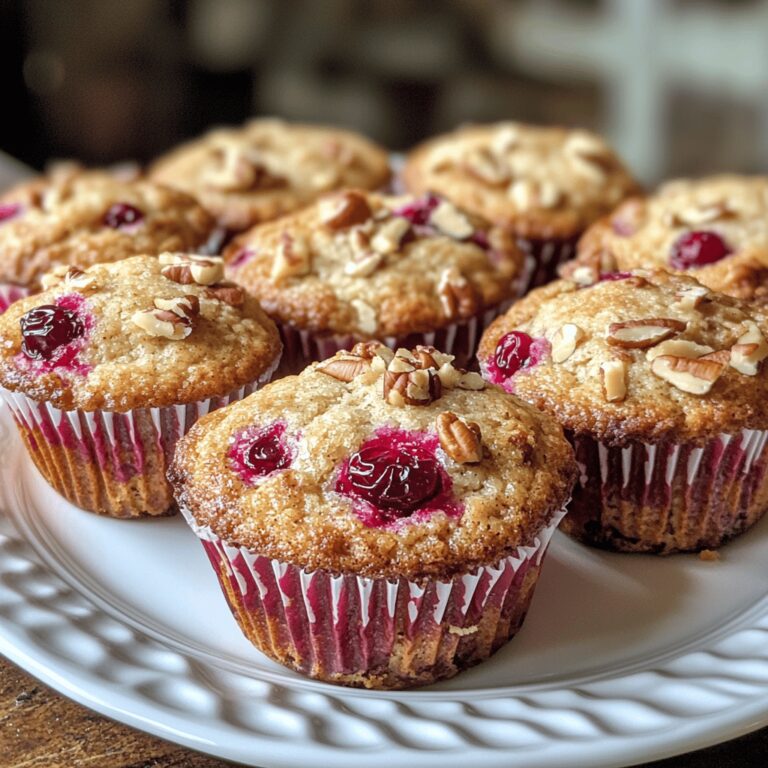 Muffiny żurawinowe Keto 30 minut