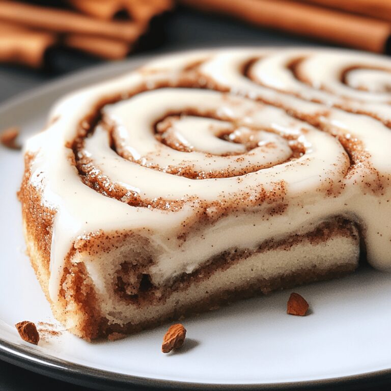 Keto Cynamonowy Placek Kawiarniany