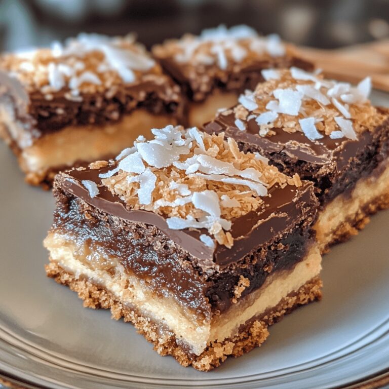 Pyszne Keto Samoa Cookie Bars
