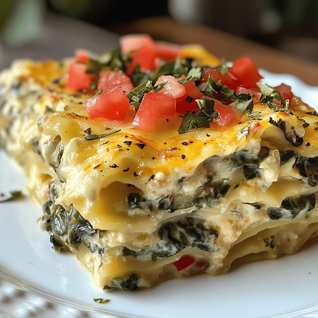 Pyszna Lasagna ze Szpinakiem