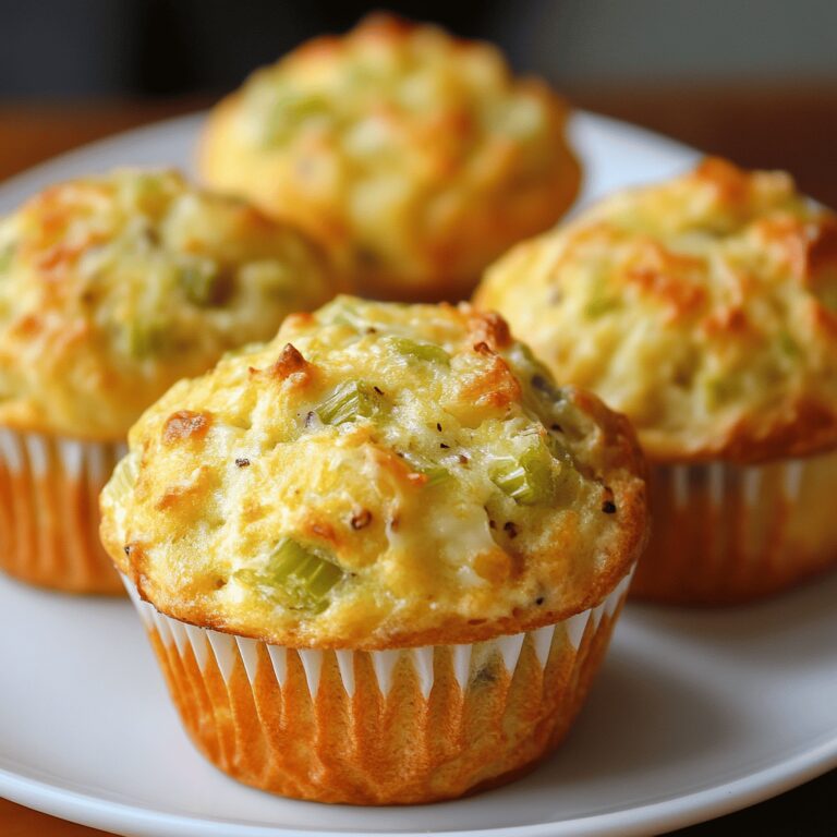 Pyszne muffiny z selera i sera