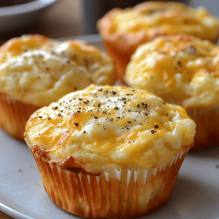 Muffiny serowe z okruchami