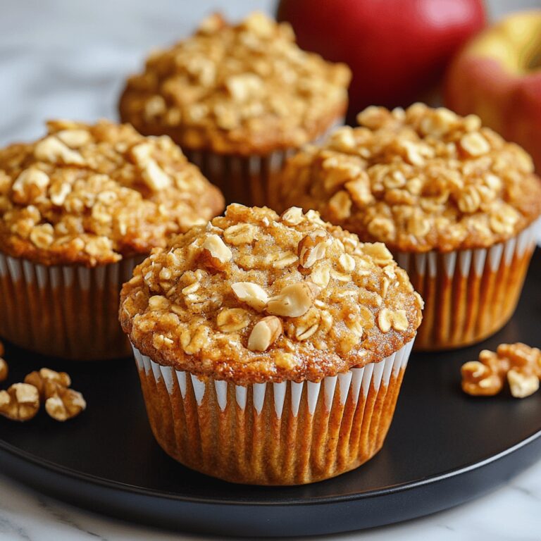 Muffiny Jabłkowo-Owsiane 30-Minutowe